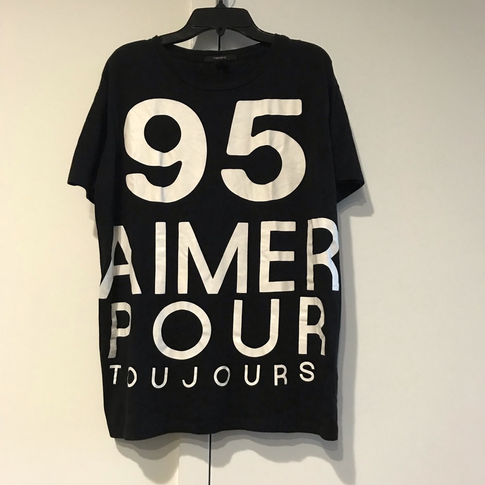 Black and White Graphic Tee